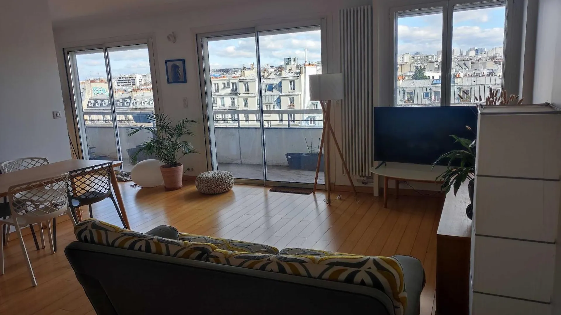 شقة Amazing 70M2 Flat With Large Terrace And 2 Large Beds باريس